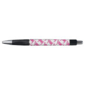 Koe Roze en Witte Silhouette Pen (Voorkant)