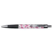 Koe Roze en Witte Silhouette Pen (Achterkant)