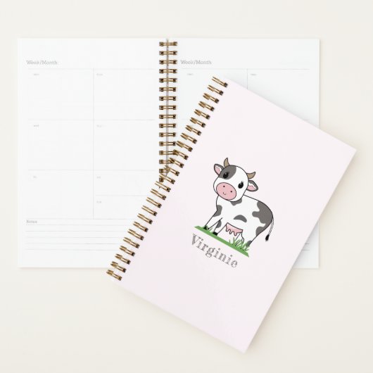 Koe roze plank bevestigen planner (Display)