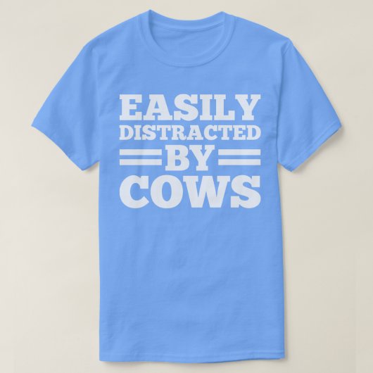 Koe rundvee Heifer Farmer T-shirt (Design voorkant)