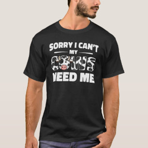 Koe Rundveehouderij Veeteelt Holstein Friesian Her T-shirt