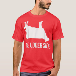 Koe Rundveeteler De Koe van de uierkant T-shirt
