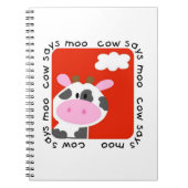 Koe Says Moo Notitieboek (Voorkant)