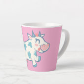 Koe Schattige Latte Mok (Rechterhoek)