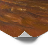 Koe schilderen 16 x 20 poster (Hoek)