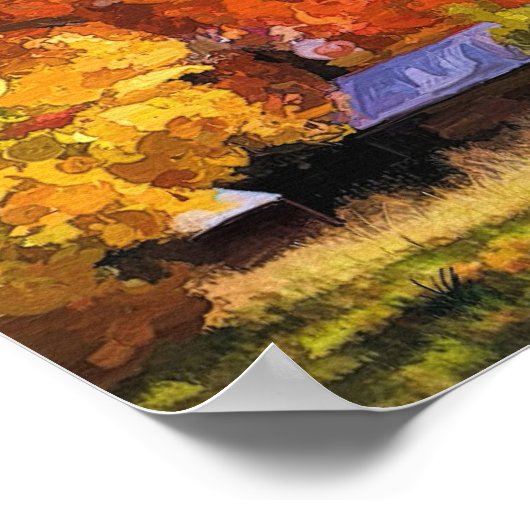 Koe schilderen poster (Hoek)