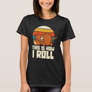 Koe Schotland Highland Koe Rundvee Schots Fun 5 T-shirt