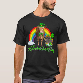 Koe Shamrock Rainbow St Patricks Day T-shirt