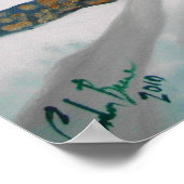 KOE SHEEP folk winter SNEEUWSCHERM G Bruce Poster (Hoek)