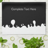 Koe-silhouet Theedoek (Gevouwen)