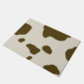 Koe skin print deurmat (Schuin)