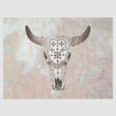 Koe Skull Decoupage Tissue Paper Tissuepapier (Voorkant)