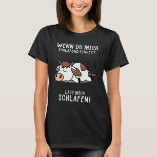 Koe slaap pyjama nachthemd t-shirt