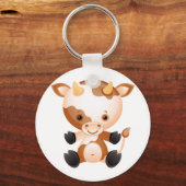 Koe Sleutelhanger (Voorkant)
