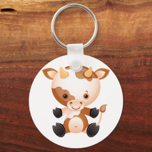 Koe Sleutelhanger (Voorkant)