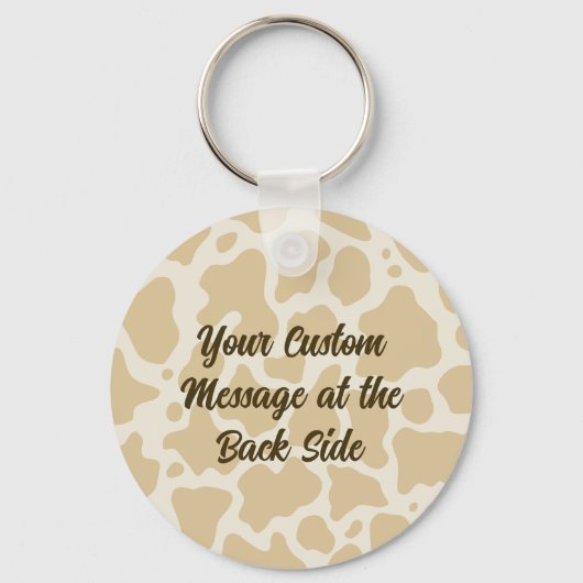 Koe Sleutelhanger (Achterkant)