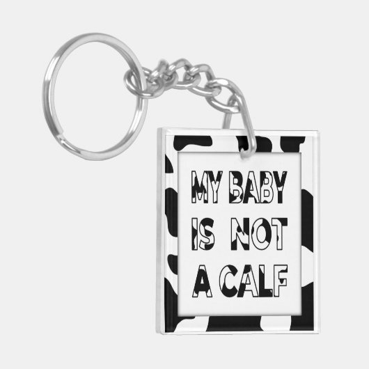 Koe Sleutelhanger (Voorkant Links)