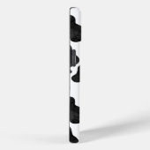 Koe spikkelpatroon zwart-wit afdrukken Case-Mate iPhone case (Achterkant / Rechts)
