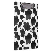 Koe spikkelpatroon zwart-wit afdrukken klembord (Rechts)