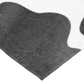 Koe spikkelpatroon zwart-wit afdrukken tafelkleed (Gekanteld)