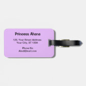 Koe spots Dierenafdrukken Multicolor Bagagelabels (Achterkant horizontaal)