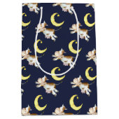 Koe springmaan waterverf schilderij kunst medium cadeauzakje (Voorkant)