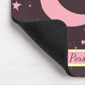 Koe springt over de maan personaliseren muismat (Hoek)