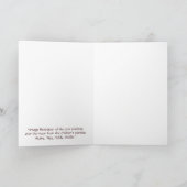 Koe springt over de maan, Wenskaart Kaart (Binnen)