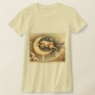 Koe sprong over Moon T-shirt