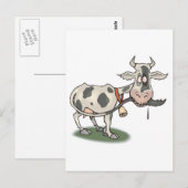 koe staart briefkaart (Voorkant / Achterkant)