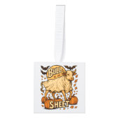 Koe Stier Blad Halloween Decoratie (Voorkant)