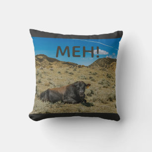 KOE STIER koe zegt MEH geen boe op de boerderij Kussen