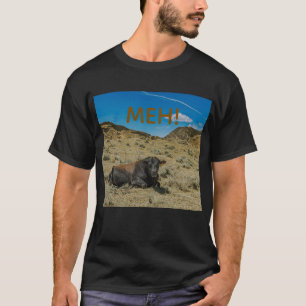 KOE STIER   koe zegt MEH geen boe op de boerderij T-shirt