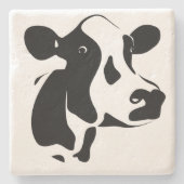 Koe Stone Onderzetter (Voorkant)