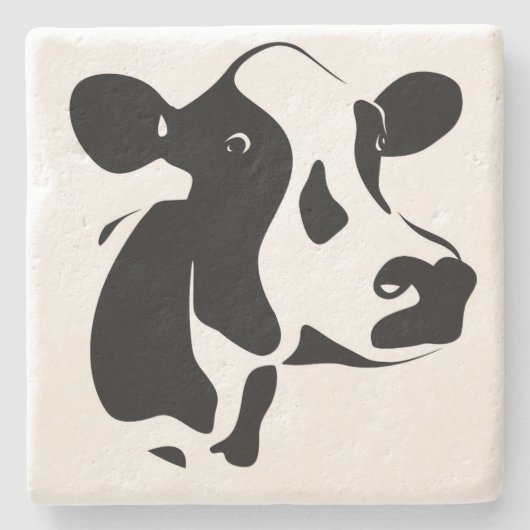 Koe Stone Onderzetter (Voorkant)