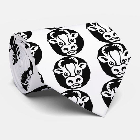 koe stropdas (Opgerold)