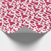 koe stropdas hoofdband cadeaupapier (Hoek)