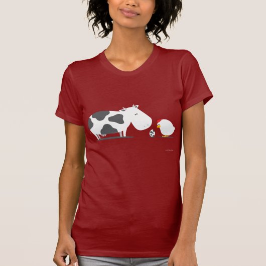 koe t-shirt (Voorkant)
