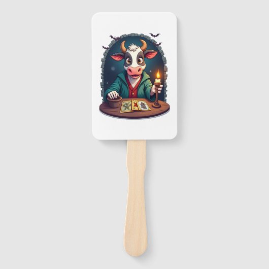 Koe Tarot van de Terreur Handwaaier (Voorkant)