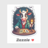 Koe Tarot van de Terreur Sticker (Vel)
