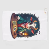 Koe Tarot van Terror Golfhanddoek (Horizontaal)