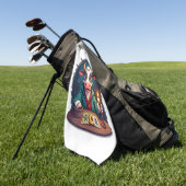 Koe Tarot van Terror Golfhanddoek (Groen)