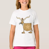 Koe Texas Longhorn T-shirt (Voorkant)