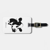 Koe Tillamook Koe Bagagelabel Aangepaste naam (Voorkant horizontaal)