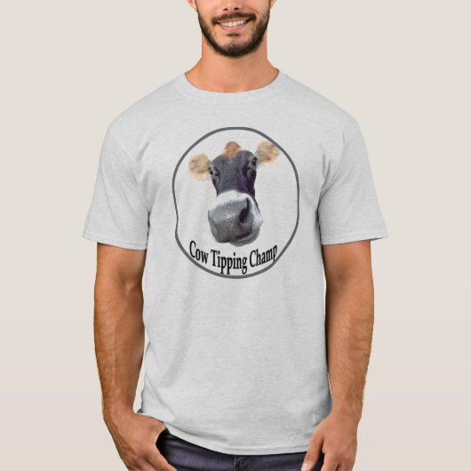 Koe Tipping Champ T-Shirt (Voorkant)