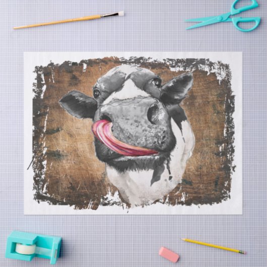 Koe Tissuepapier (Craft)