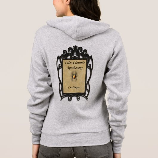 Koe Tongue Hoodie (Achterkant)