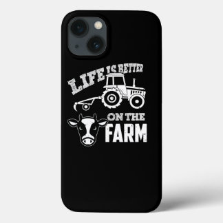 Koe Tractor Boerderij Life Farmer Case-Mate iPhone Case