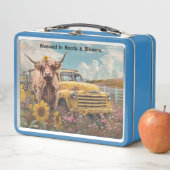 Koe Truck Zonnebloemen (In situ)