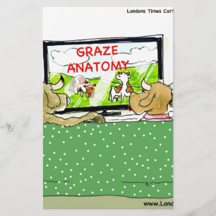 Koe TV Shows Funny Cartoon Briefpapier